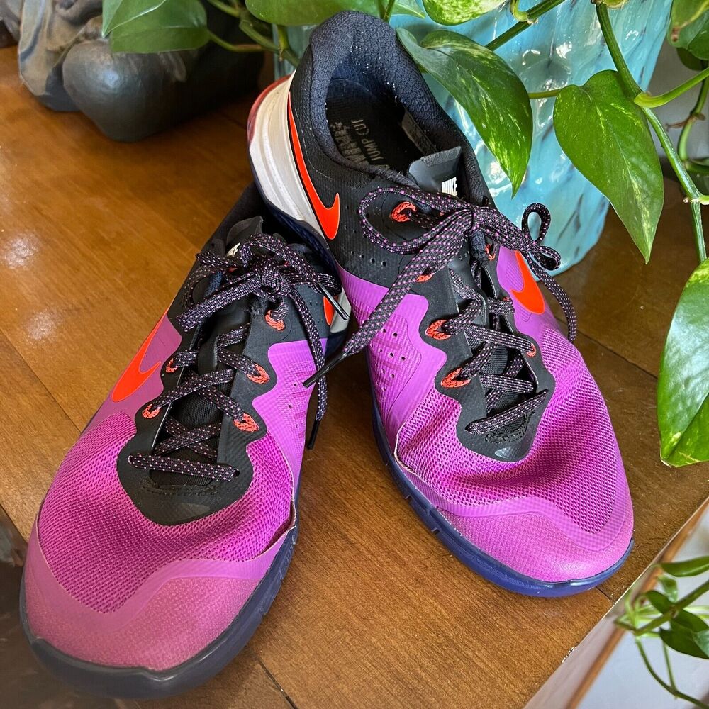 Nike Metcon 2 II Flywire Men’s Size 7.5 Shoes Hyper-Violet Sneakers 819899-560